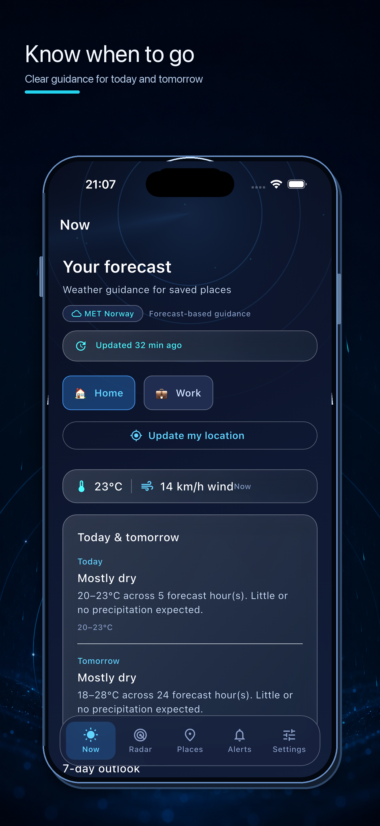 StormGuard Rain Alerts screenshot