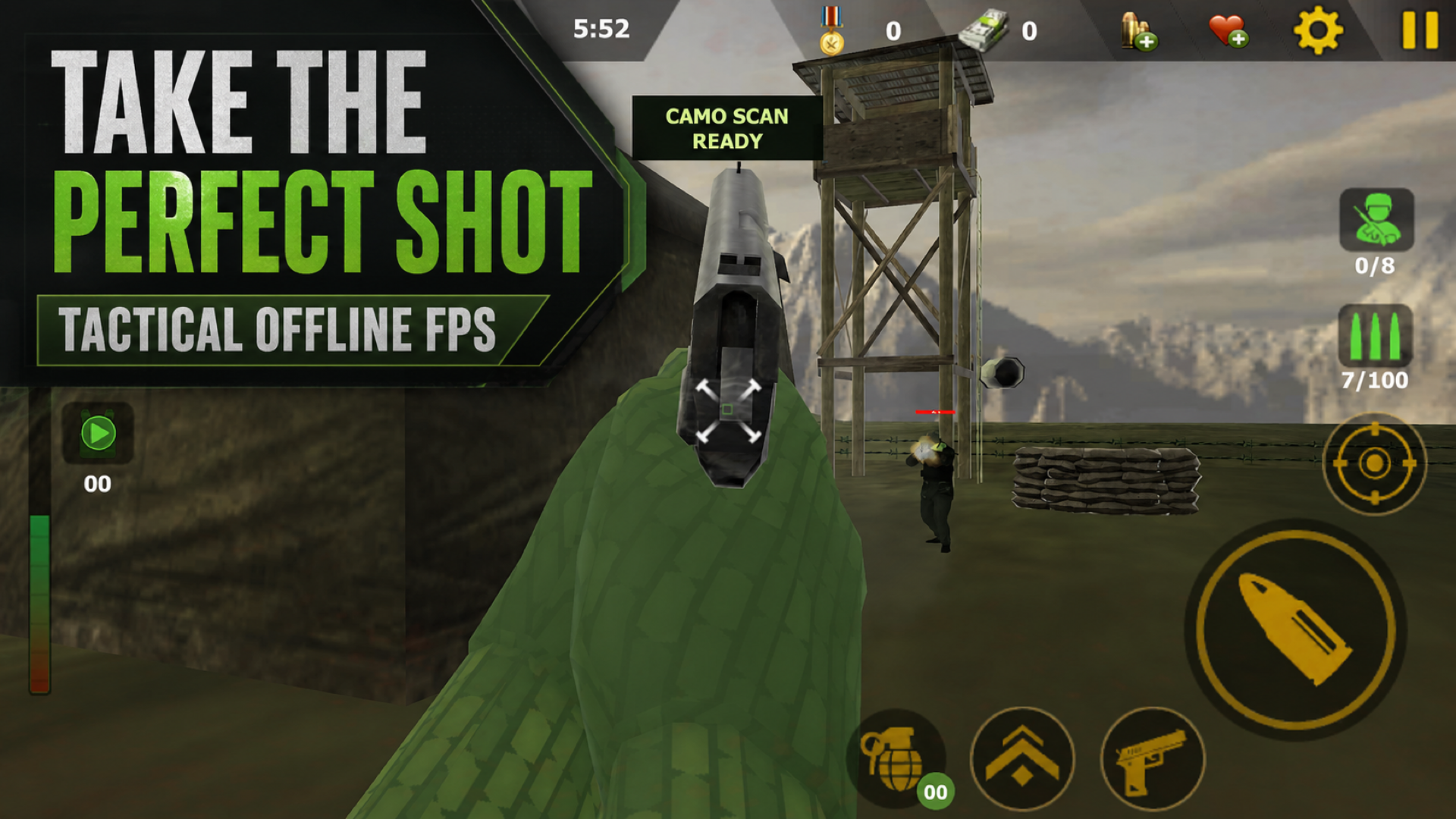 Chameleon Sniper: Offline FPS screenshot
