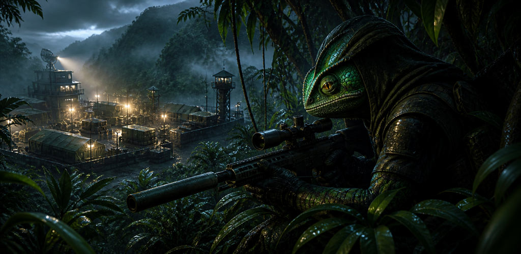 Chameleon Sniper: Offline FPS product preview