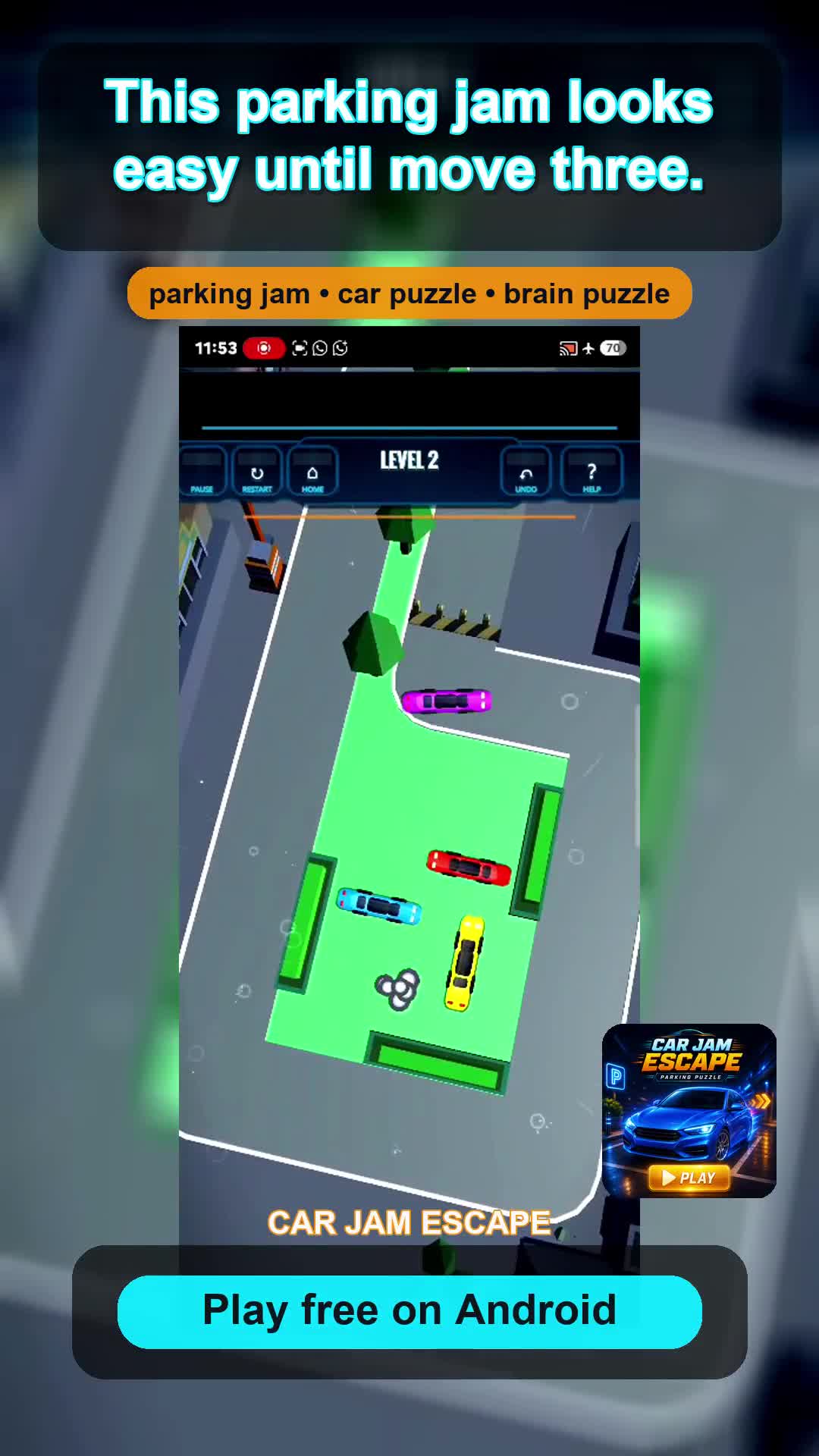 Parking Jam Escape Puzzle screenshot